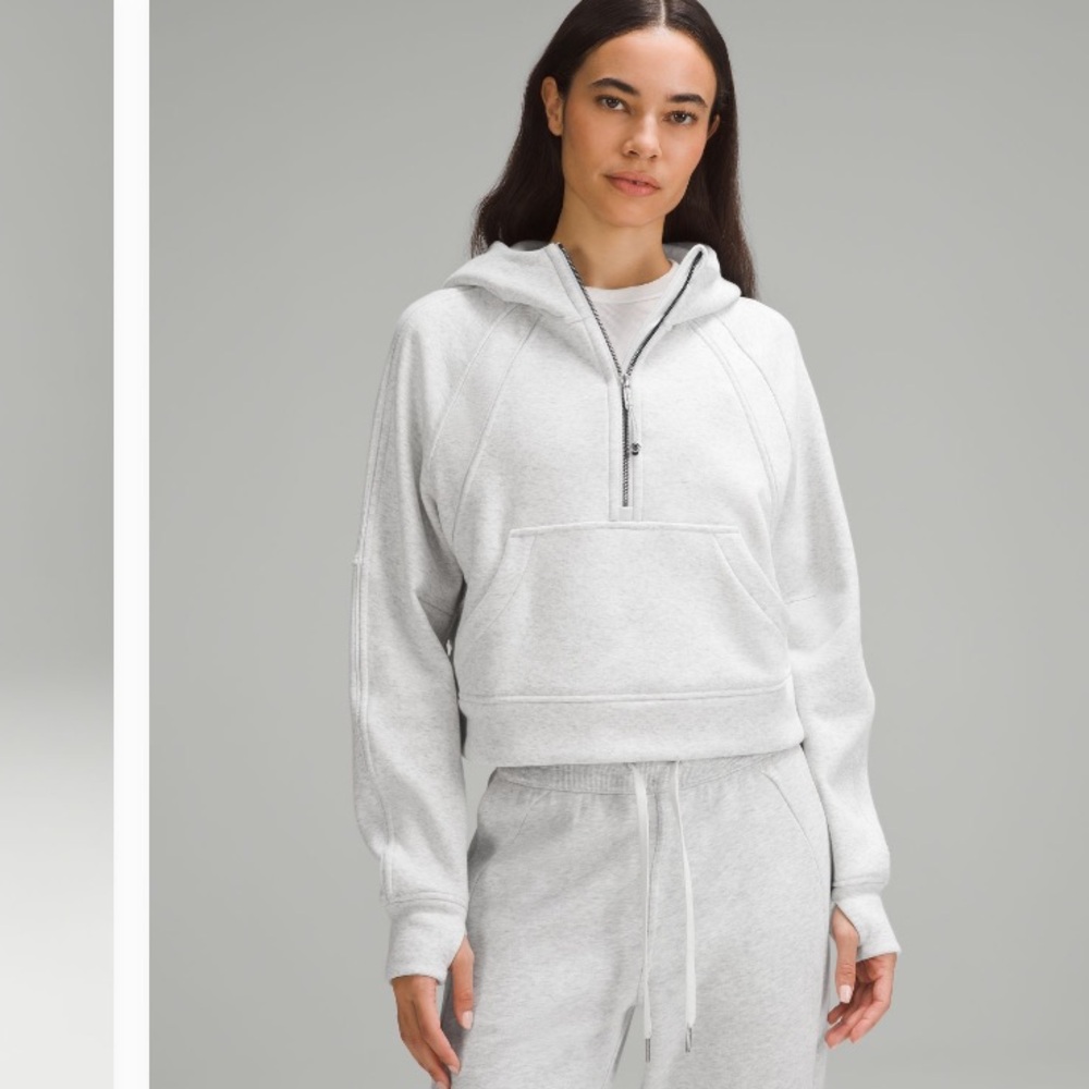 Lululemon Scuba Oversized Half Zip hoodie plush